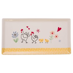 Plat rectangulaire Flavie