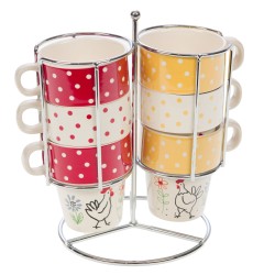 Coffret 6 tasses expresso...
