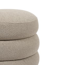 Pouf nuage taupe 42 cm
