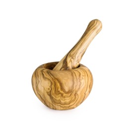 Mortier rond en bois...