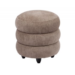Pouf Nuage taupe 42 cm