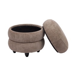 Pouf Nuage taupe 42 cm