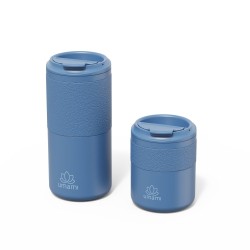 Mug isotherme bleu 550 ml