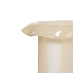 Vase Aiko jaune hauteur 35 cm