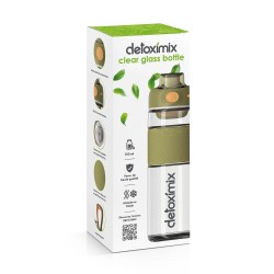 Bouteille en verre Clear Glass Bottle Vert amande