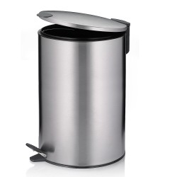 Poubelle Mats inox 12 l