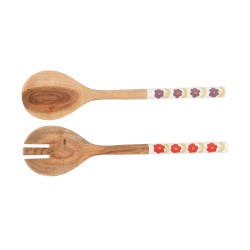 Lot de 2 couverts à salade...