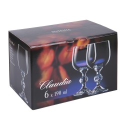 Verre à eau Claudia Panto 19 cl (lot de 6)
