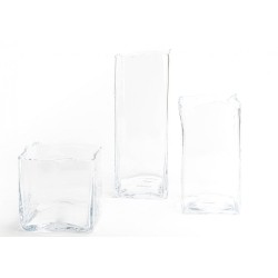 Vase carré décoratif 35 cm