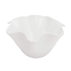 Coupe plissée blanche 16 cm