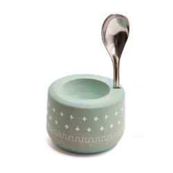 Coquetier avec cuillère...