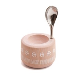 Coquetier avec cuillère...
