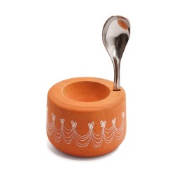 Coquetier avec cuillère...