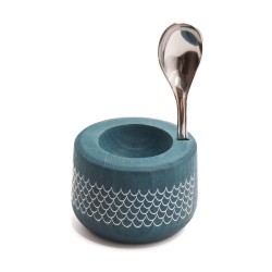 Coquetier avec cuillère...