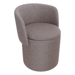 Pouf fauteuil Eclipse café