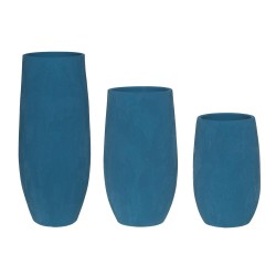 Vase Galea bleu 30 cm