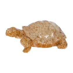 Tortue émail marron