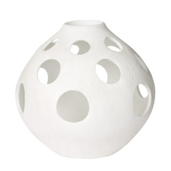 Lampe lune ronde 29 cm Sable