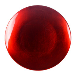 Sous-assiette Rosso 33 cm (lot de 2)