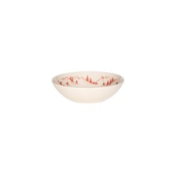 Coupelle Alpages rouge 17cm (lot de 3)