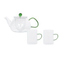 Coffret théière avec 2...