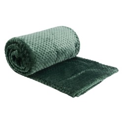 Plaid damier forêt 130x170 cm