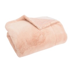Plaid Luxe vieux rose...