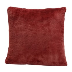 Coussin Luxe bordeaux 50x50 cm