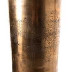 Vase haut en métal cuivré H180 cm
