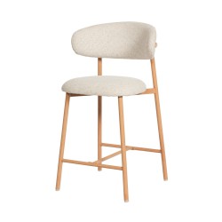 Tabouret de bar en tissu...