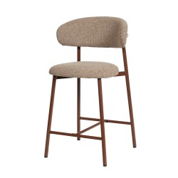 Tabouret de bar en tissu...