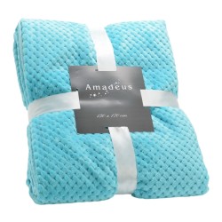 Plaid Damier Lagon 130x170 cm