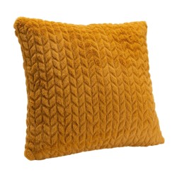 Coussin Chevron camel 40x40 cm