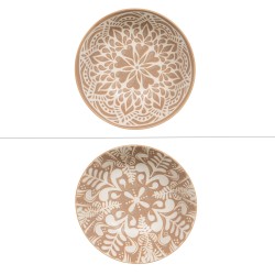 Saladier beige Safi 20 cm (1 modèle aléatoire)