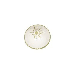 Bol vert Tamara 13 cm (lot de 3)