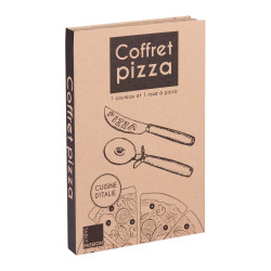 Coffret Service à Pizza 2 pièces