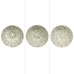 Bol vert Safi 15 cm (lot de 3)