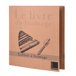 Coffret à fromage 2 pièces ( plateau + couteau )