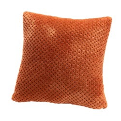Coussin Damier Terracotta...