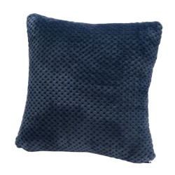 Coussin Damier bleu 40x40 cm