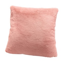 Coussin Luxe rose 50x50 cm
