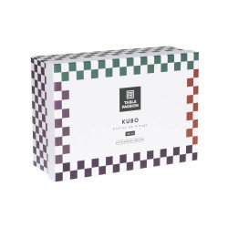 Coffret de 4 mugs Kubo 40 cl