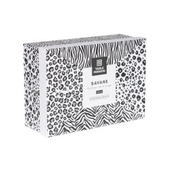 Coffret de 4 mugs Savane 40 cl
