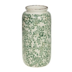 Vase Tampon fleurs vert...