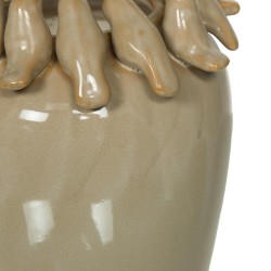 Vase Nid d'oiseaux beige H32 cm
