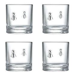 Boite de 4 verres à whisky...