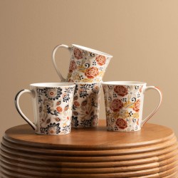Coffret de 4 mugs Ornella 35 cl