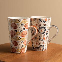 Coffret de 2 mugs Ornella 46 cl