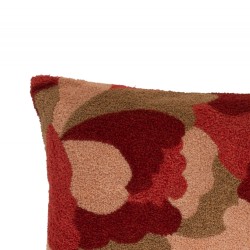 Coussin fleurs Paula tufté 30x50 cm