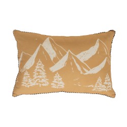 Coussin graphique montagne...